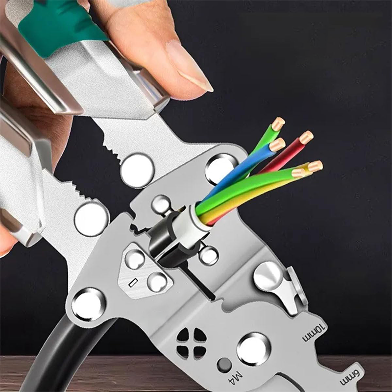 🎉 Multifunction Folding Electrician Pliers – All-in-One, Compact & Ergonomic Grip 🛠️📦