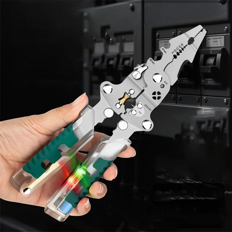 🎉 Multifunction Folding Electrician Pliers – All-in-One, Compact & Ergonomic Grip 🛠️📦