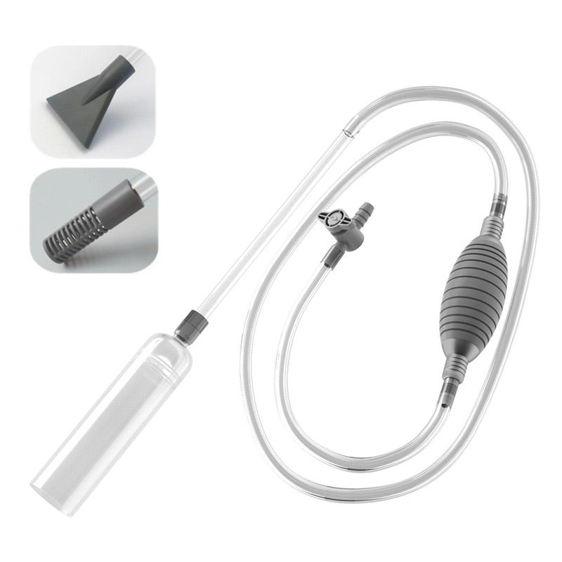 ⚡ No More Hassle! – Aquarium Vacuum Cleaner with Siphon for Super-Fast Cleaning 🫧