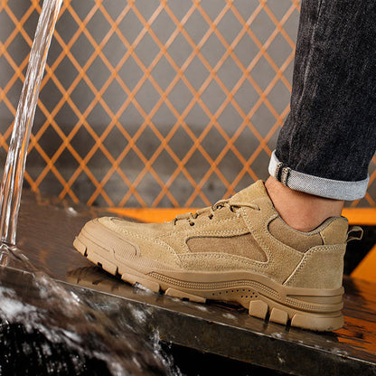 🏷️ BLACK FRIDAY ONLY — Industrial-Grade Safety Shoes | Anti-Slip • Anti-Puncture • Heat-Resistant
