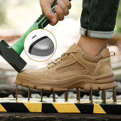 🏷️ BLACK FRIDAY ONLY — Industrial-Grade Safety Shoes | Anti-Slip • Anti-Puncture • Heat-Resistant
