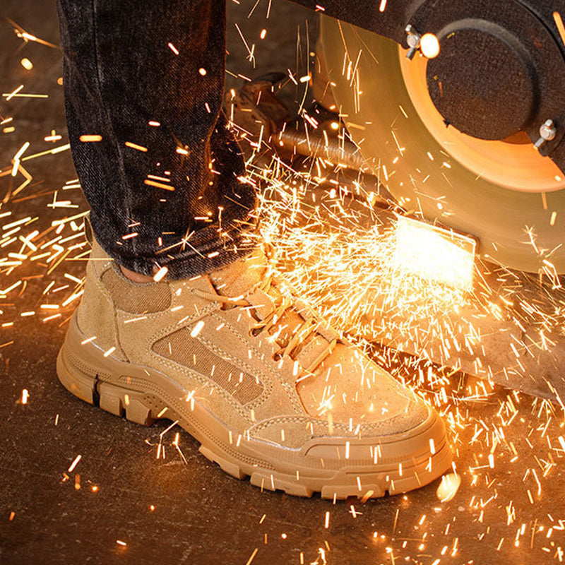 🏷️ BLACK FRIDAY ONLY — Industrial-Grade Safety Shoes | Anti-Slip • Anti-Puncture • Heat-Resistant