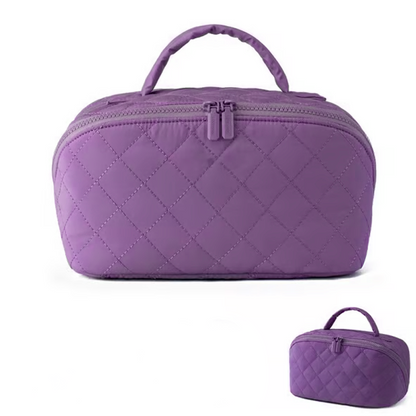 💜LAST DAY PROMOTION - 50%OFF💜Large Capacity Portable Makeup Bag with Handle