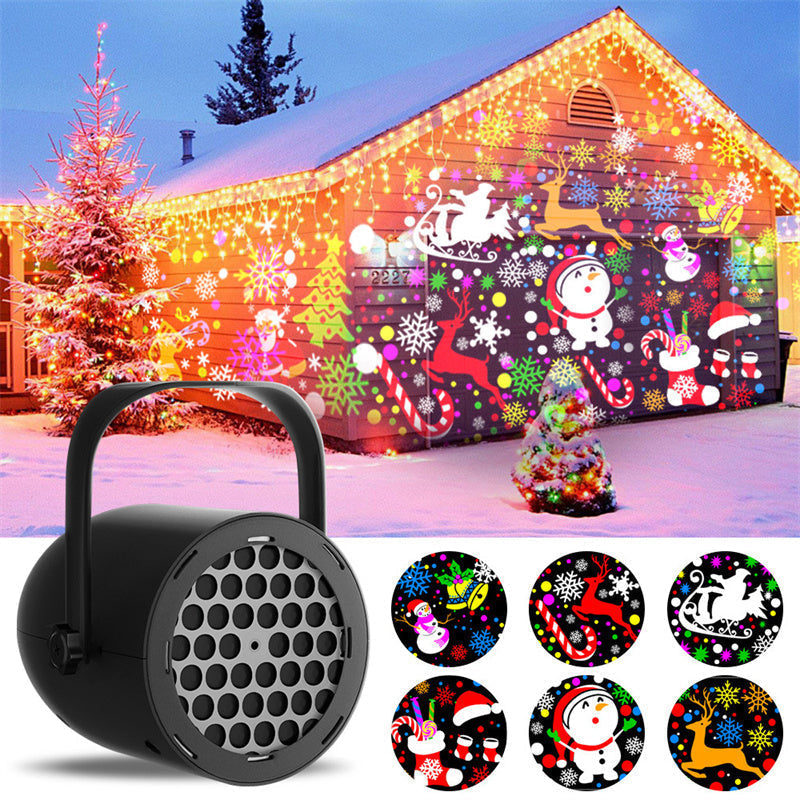 🎄🎁Christmas Hot Sale 50% OFF🎅16-Pattern USB Christmas Projector Light