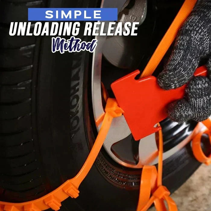 🔥 Hot Sale🔥Universal Reusable Anti-skid Nylon Tire Chains