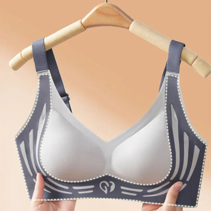 ✨ Seamless Wire-Free Lift Bra – Ultra-Soft Push-Up Support, Anti-Sagging Design for Natural Shape & All-Day Comfort 💗
