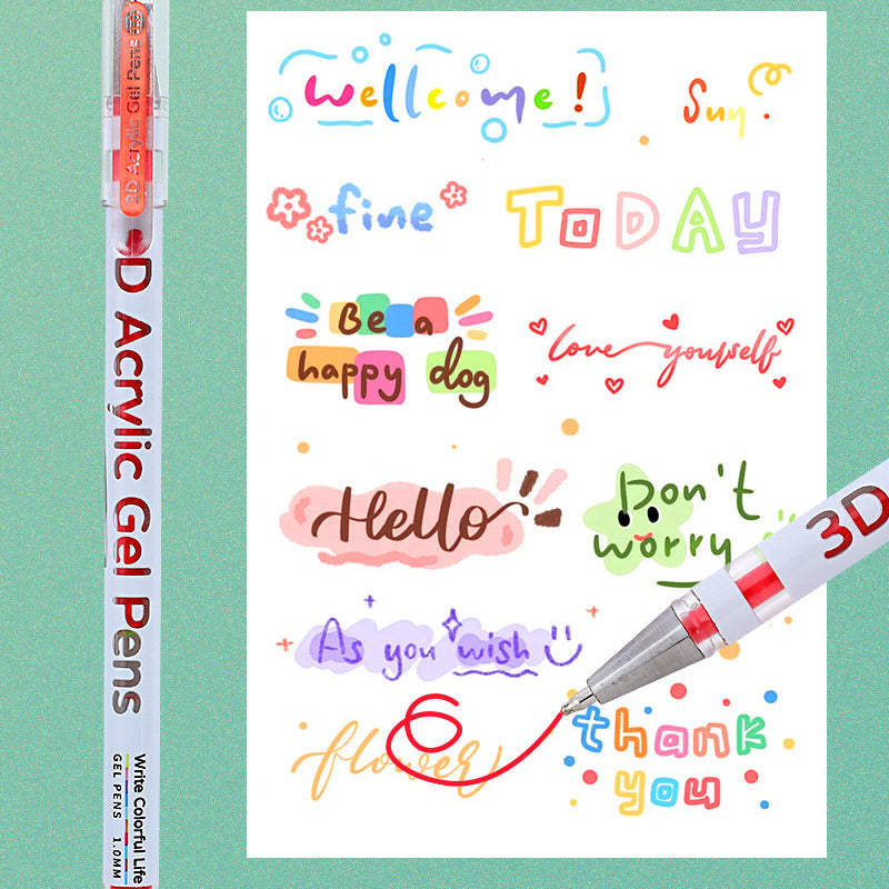 🎅Christmas Sale 70% OFF!!🎄🎁50K+ SOLD! Almost Gone✨Multi-Color Gel Pen Set for Drawing & Coloring