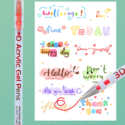 🎅Christmas Sale 70% OFF!!🎄🎁50K+ SOLD! Almost Gone✨Multi-Color Gel Pen Set for Drawing & Coloring