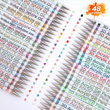 🎅Christmas Sale 70% OFF!!🎄🎁50K+ SOLD! Almost Gone✨Multi-Color Gel Pen Set for Drawing & Coloring