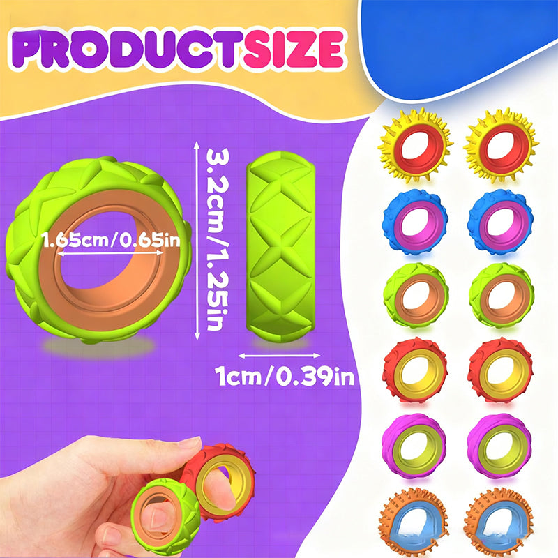 Rotating Sensory Fidget Rings