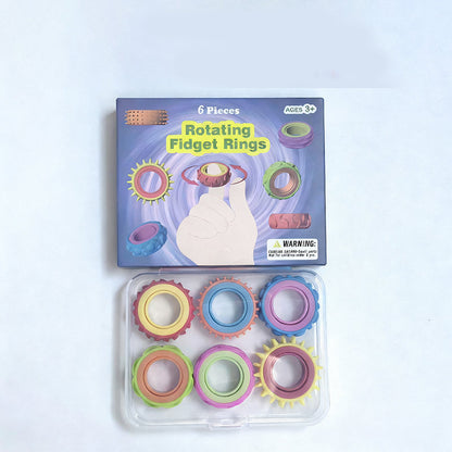 Rotating Sensory Fidget Rings