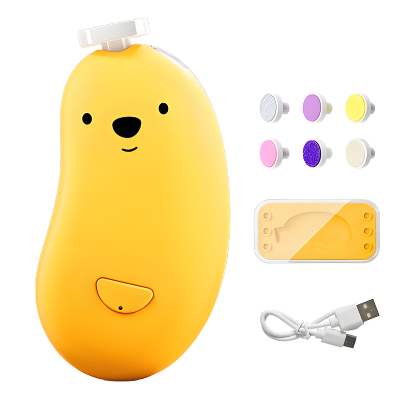 ⭐ Enhanced Safety Baby Nail Trimmer — Gentle, Silent & Stress-Free Nail Care for Newborns