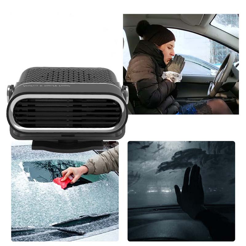 ❄️Winter Sale 50% OFF🔥 360° Rotating Portable Car Heater (2-in-1)