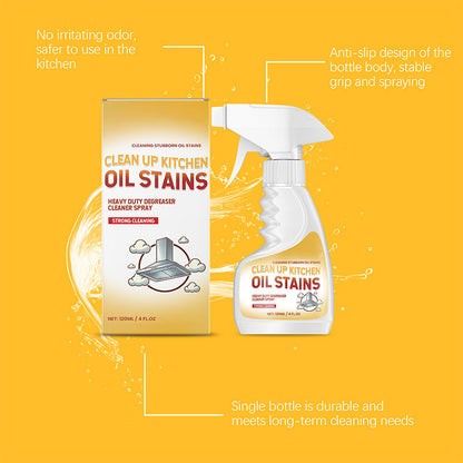 🔥Grease Buster🔥Powerful Degreaser Cleaning Spray for Kitchen