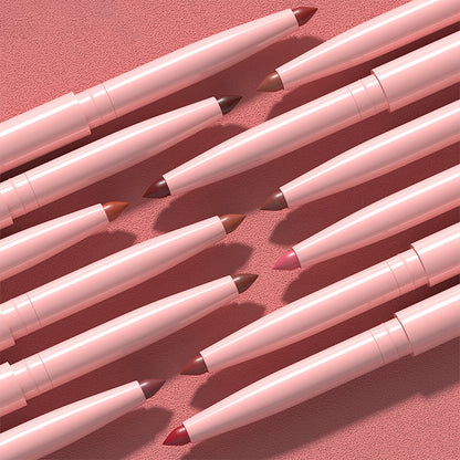 🔥Hot Sale Deals- 12-Color Matte Lipstick & Lip Liner Set (Wood-Cased)– Create Perfectly Defined Lips For Every Look ✨
