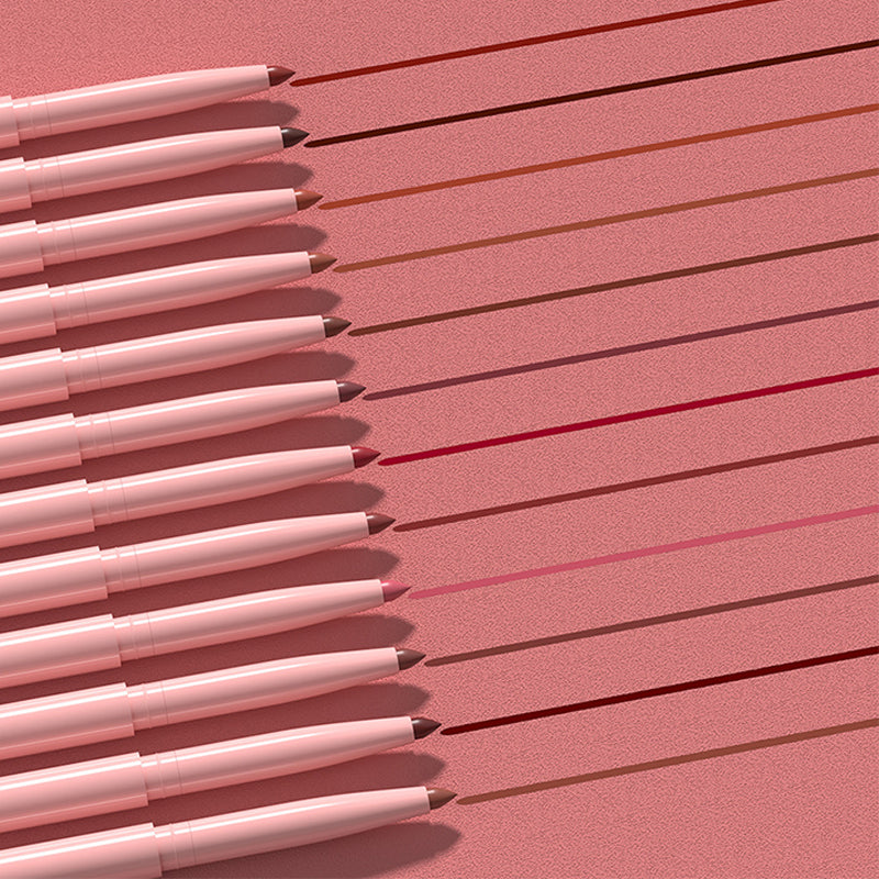 🔥Hot Sale Deals- 12-Color Matte Lipstick & Lip Liner Set (Wood-Cased)– Create Perfectly Defined Lips For Every Look ✨