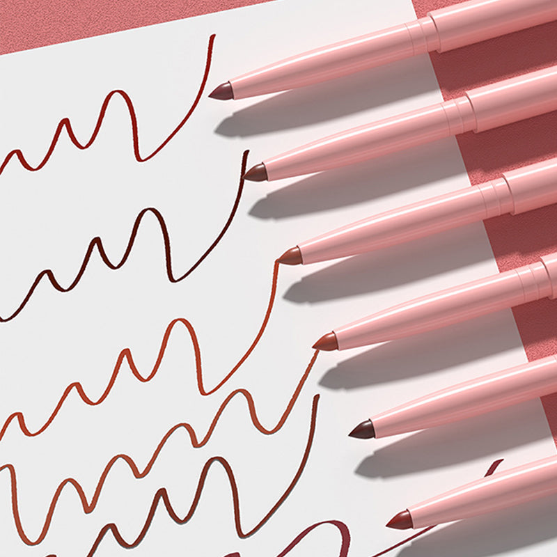 🔥Hot Sale Deals- 12-Color Matte Lipstick & Lip Liner Set (Wood-Cased)– Create Perfectly Defined Lips For Every Look ✨