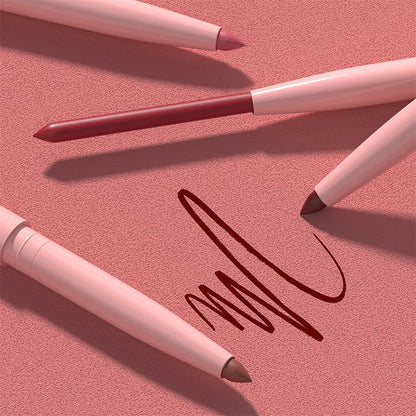 🔥Hot Sale Deals- 12-Color Matte Lipstick & Lip Liner Set (Wood-Cased)– Create Perfectly Defined Lips For Every Look ✨