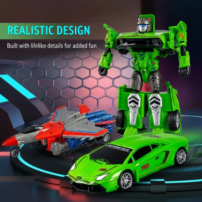 🤖Children's favourite🚗Collision Transform Toy Car for Kids