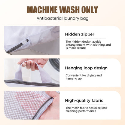 Portable Mesh Laundry Bags with Handle