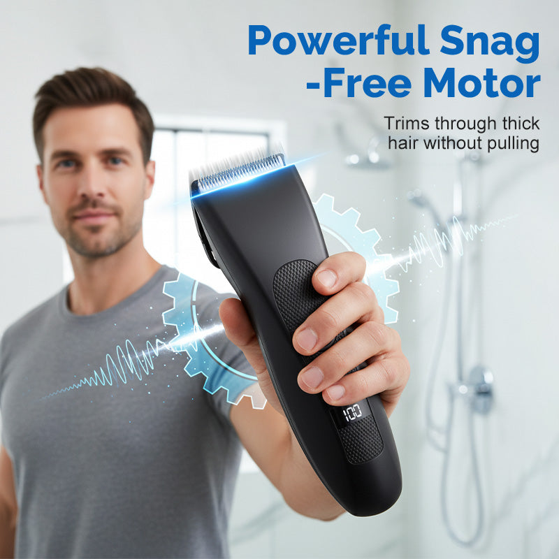 📢📢76% OFF !!🔥🔥35K+SOLD!!✂️Digital Display Body Trimmer for Men✨