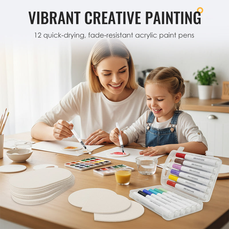 💥Limited-time 73% discount💥 Amazing 3D Foam Texture Painting Set
