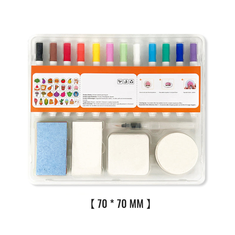 💥Limited-time 73% discount💥 Amazing 3D Foam Texture Painting Set