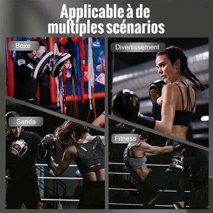 Boxing Gloves With Wrist Support And Shock Absorption