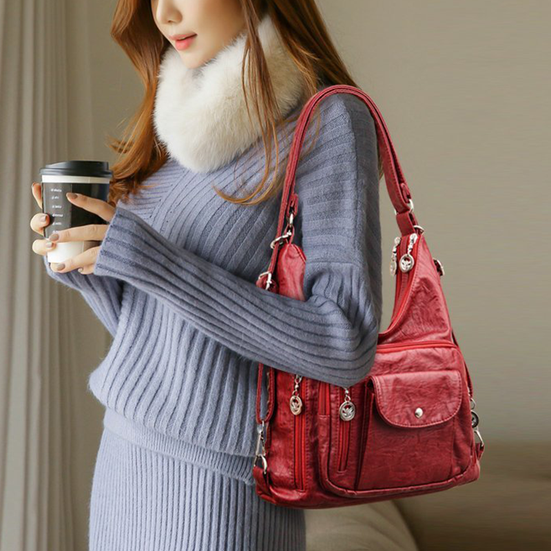 Convertible Multi-Pocket Shoulder Bag for Women 🚛 Free Shipping