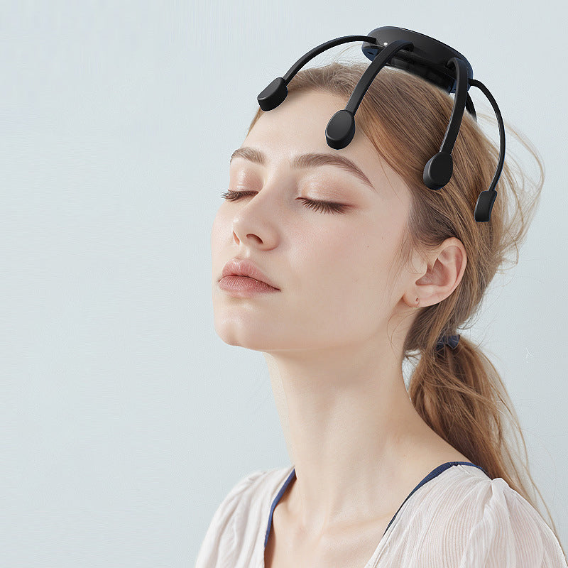 💆‍♂️ Intelligent Octopus Head Massager – Relaxing Kneading, Multiple Modes & Portable Design 🔋