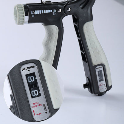 💪 Adjustable Counting Hand Grip Strength Trainer – 5 Resistance Levels, LCD Counter & Portable Design 🔋