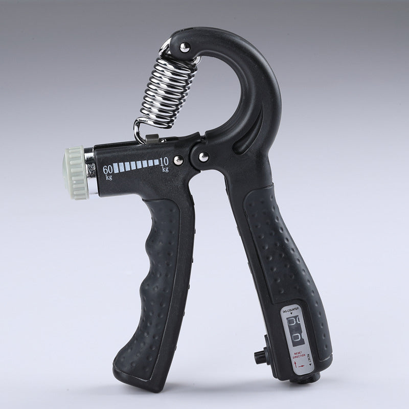 💪 Adjustable Counting Hand Grip Strength Trainer – 5 Resistance Levels, LCD Counter & Portable Design 🔋