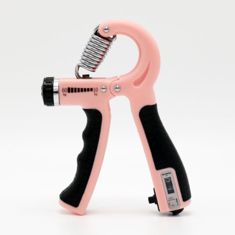 💪 Adjustable Counting Hand Grip Strength Trainer – 5 Resistance Levels, LCD Counter & Portable Design 🔋