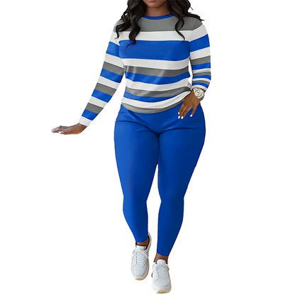 ⏳Time-Limited Special⏰Women's Casual Fashion 2-Piece Set👚👖