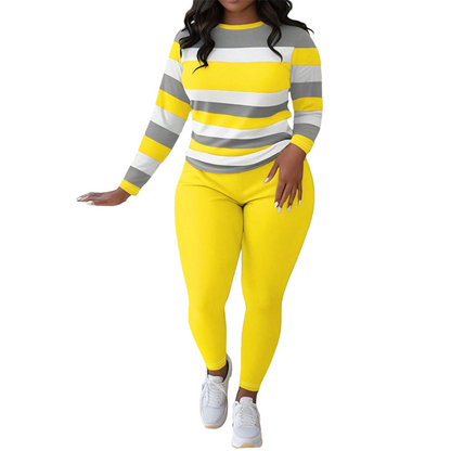 ⏳Time-Limited Special⏰Women's Casual Fashion 2-Piece Set👚👖