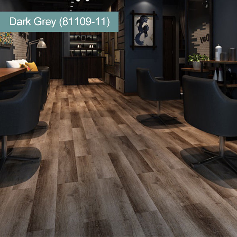 🧱（36 in × 6 in × 1/8 in）🏠 Wood Grain Peel And Stick Floor Tiles ， Self-Adhesive, Waterproof & Easy DIY Installation 🌿