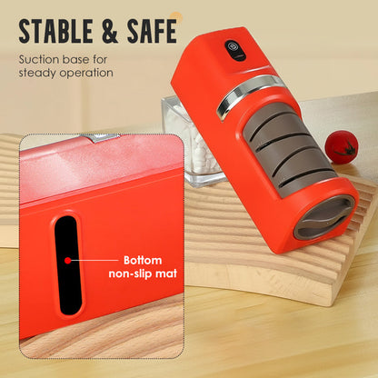 🔪Automatic Kitchen Knife Sharpener✨Give Your Knives A New Lease On Life