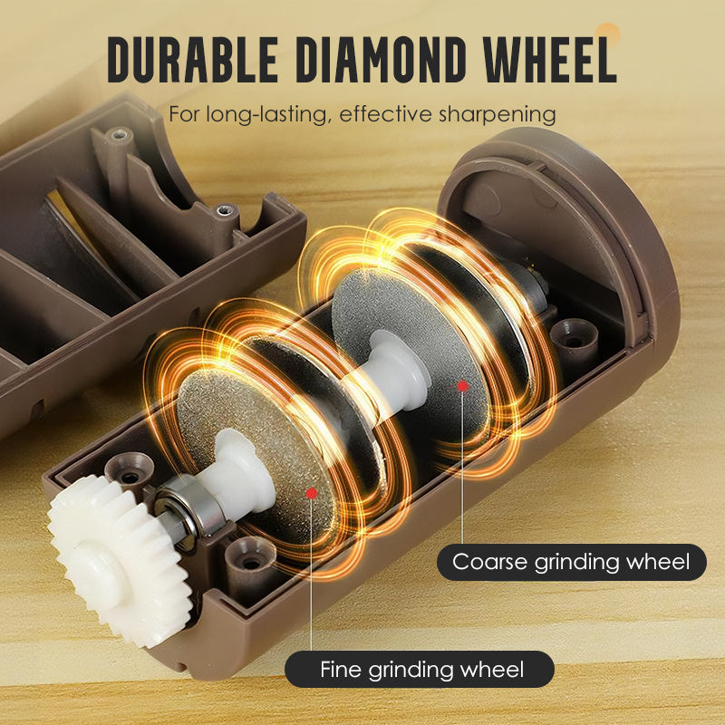 🔪Automatic Kitchen Knife Sharpener✨Give Your Knives A New Lease On Life