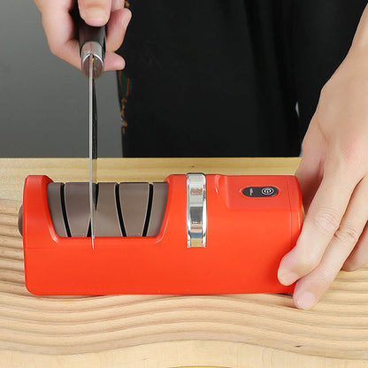 🔪Automatic Kitchen Knife Sharpener✨Give Your Knives A New Lease On Life
