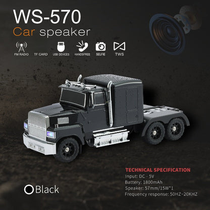 🔥2026 Hot Sale  🔥Truck Model Bluetooth Speaker 🚛Free Shipping