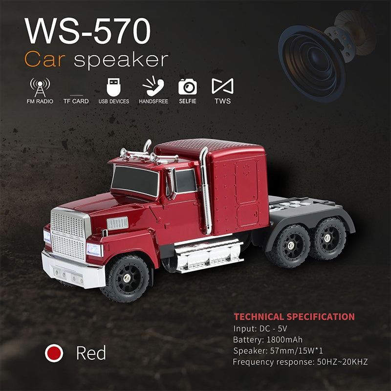 🔥2026 Hot Sale  🔥Truck Model Bluetooth Speaker 🚛Free Shipping