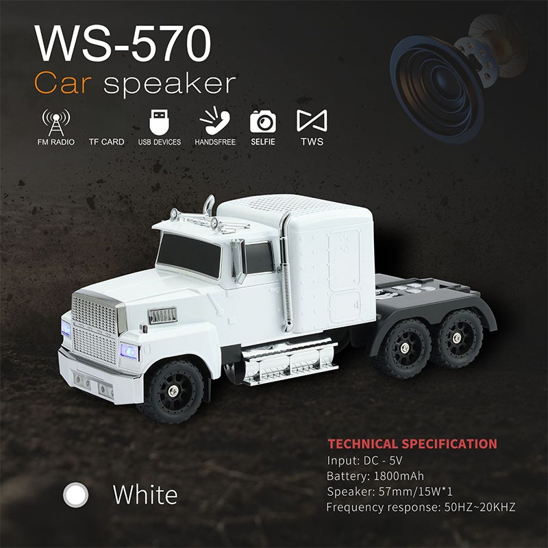 🔥2026 Hot Sale  🔥Truck Model Bluetooth Speaker 🚛Free Shipping