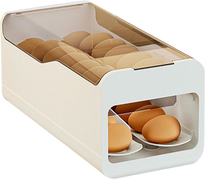 🔥✨Limited-time 50% Offer 🥚Recipiente para almacenar huevos de doble capa