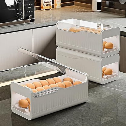 🔥✨Limited-time 50% Offer 🥚Recipiente para almacenar huevos de doble capa