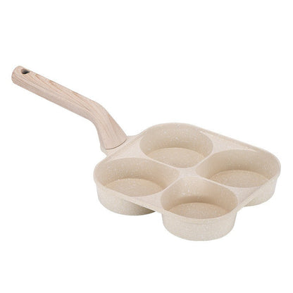🍳4-Cup Divided Non-Stick Frying Pan ✨Perfect For Quickly Making Delicious And Healthy Breakfasts