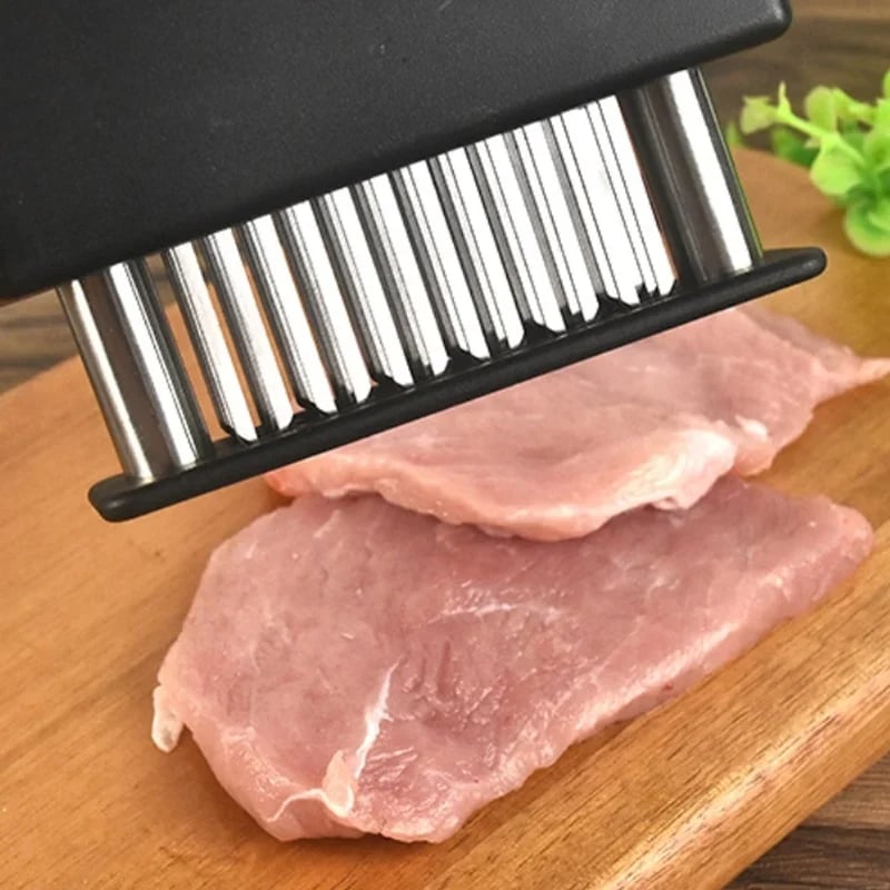 📢📢50% OFF !!🎉Meat Tenderizer with 48 Stainless Steel Blades