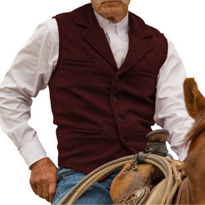 Men's Slim Fit Casual Business Vest