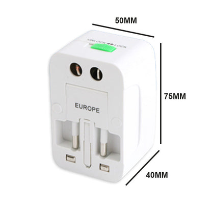 🔥Hot Sale Offers-Universal Travel Adapter Plug for USA/ EU/ UK/ AUS