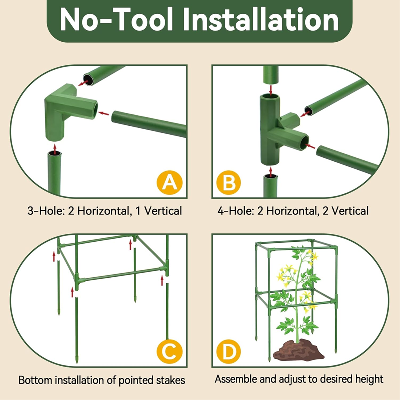 Adjustable Modular Plant Support Cage 🔥✨Excellent Planting Tools