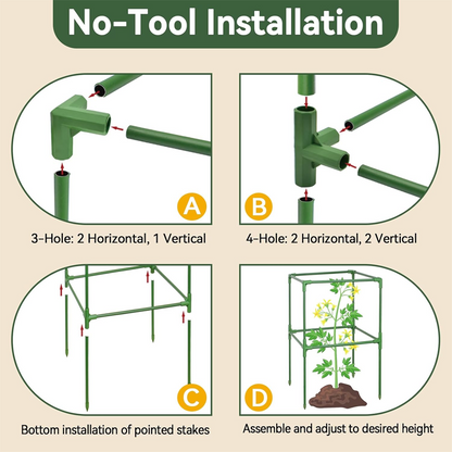 Adjustable Modular Plant Support Cage 🔥✨Excellent Planting Tools